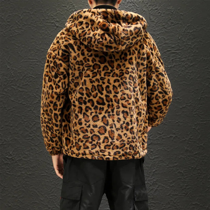 Men Fashion New Warm Love Winter Jacket
