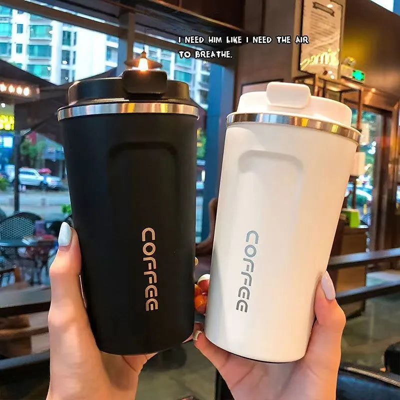 350ml/500ml Stainless Steel Thermal Coffee Cup