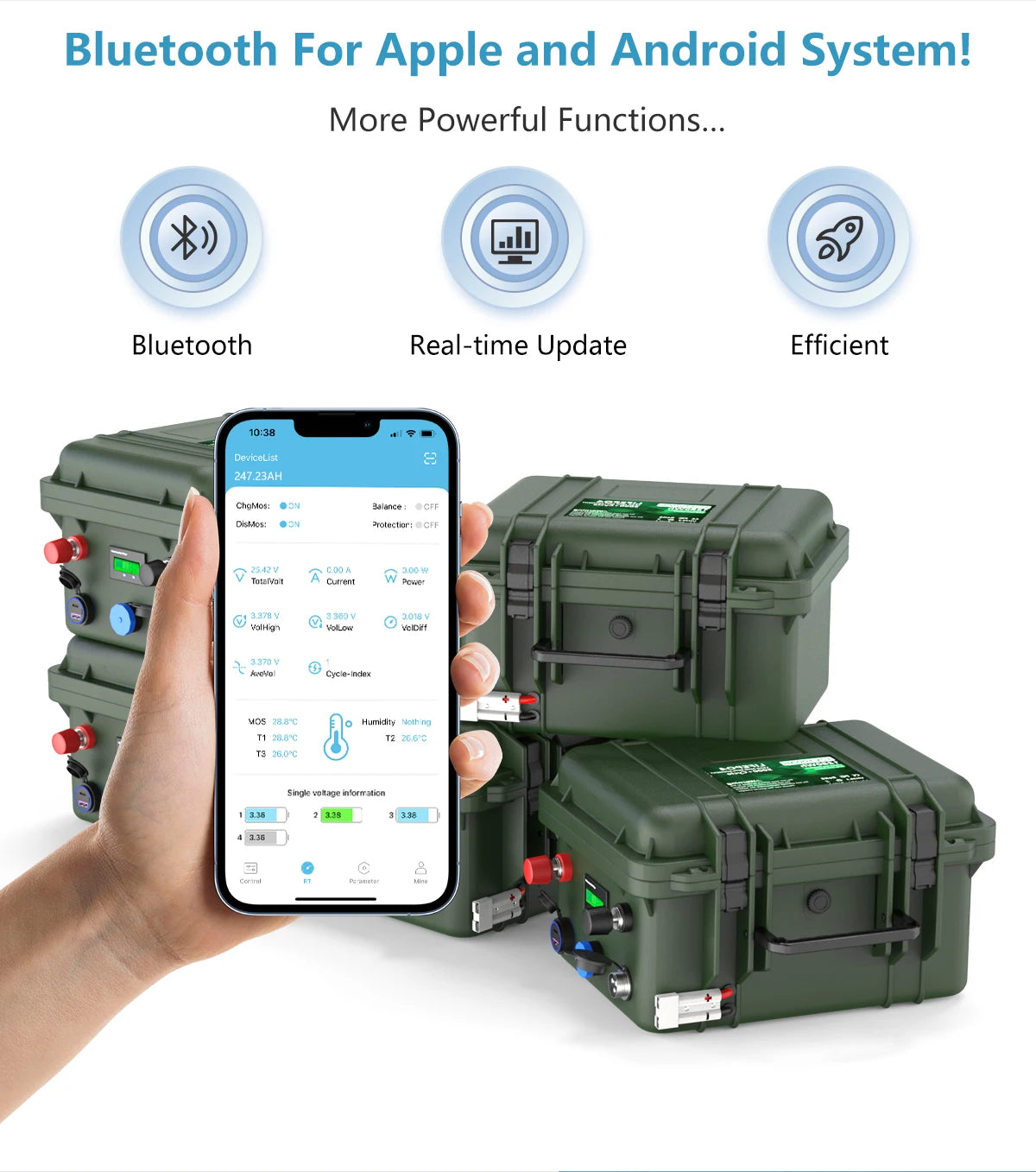 LiFePO4 12V 120AH 100AH 80AH 140AH Battery