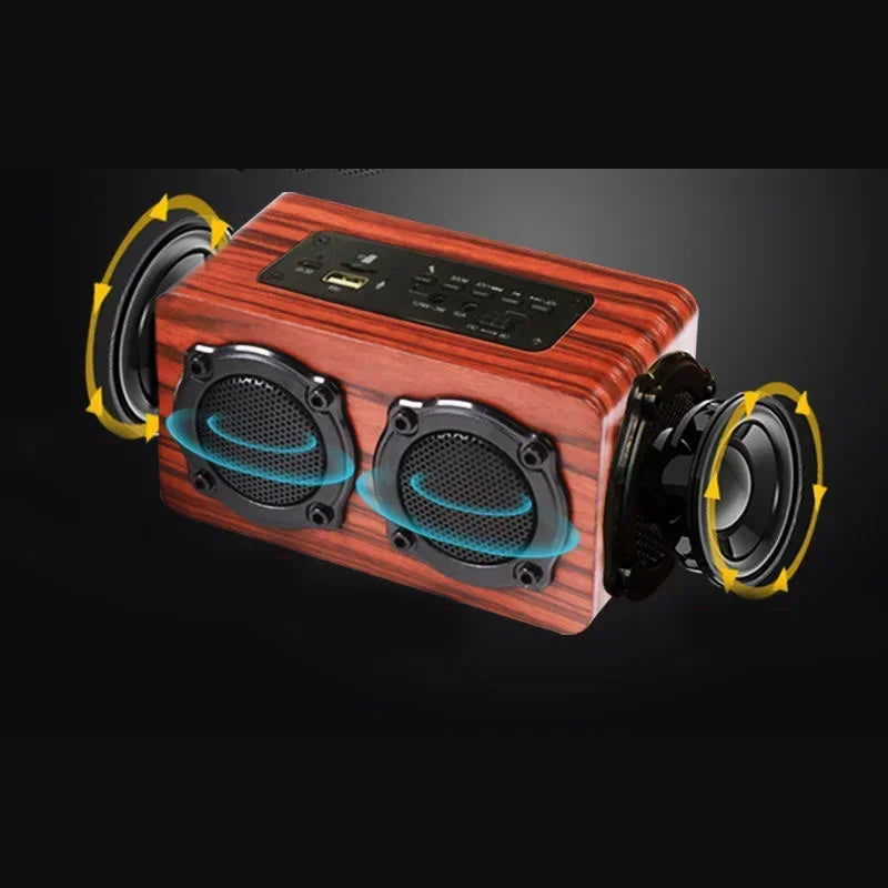 Classic Wooden Wireless Bluetooth Speaker