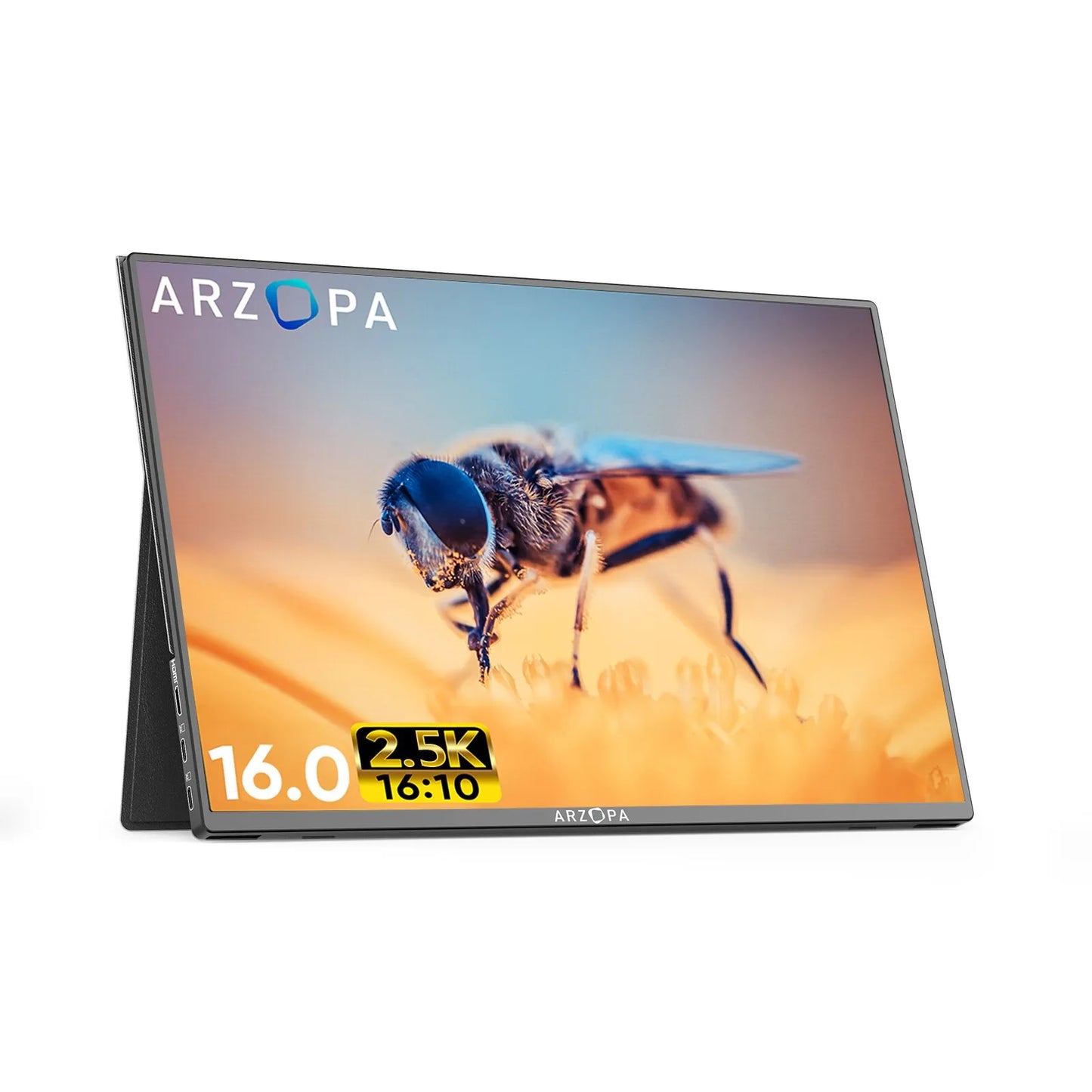 100% SRGB A3C 16'' 2.5K 16:10 Portable Monitor