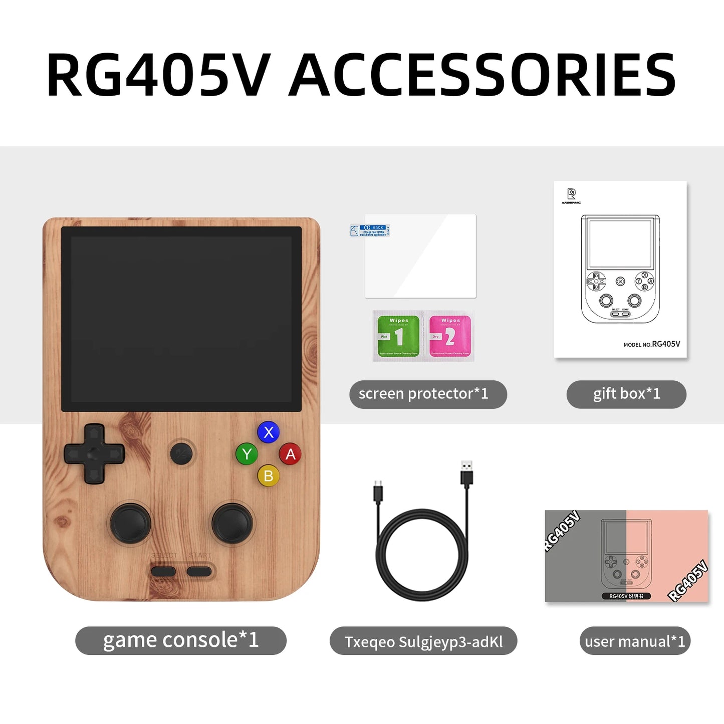 RG405V Video Handheld Game Console