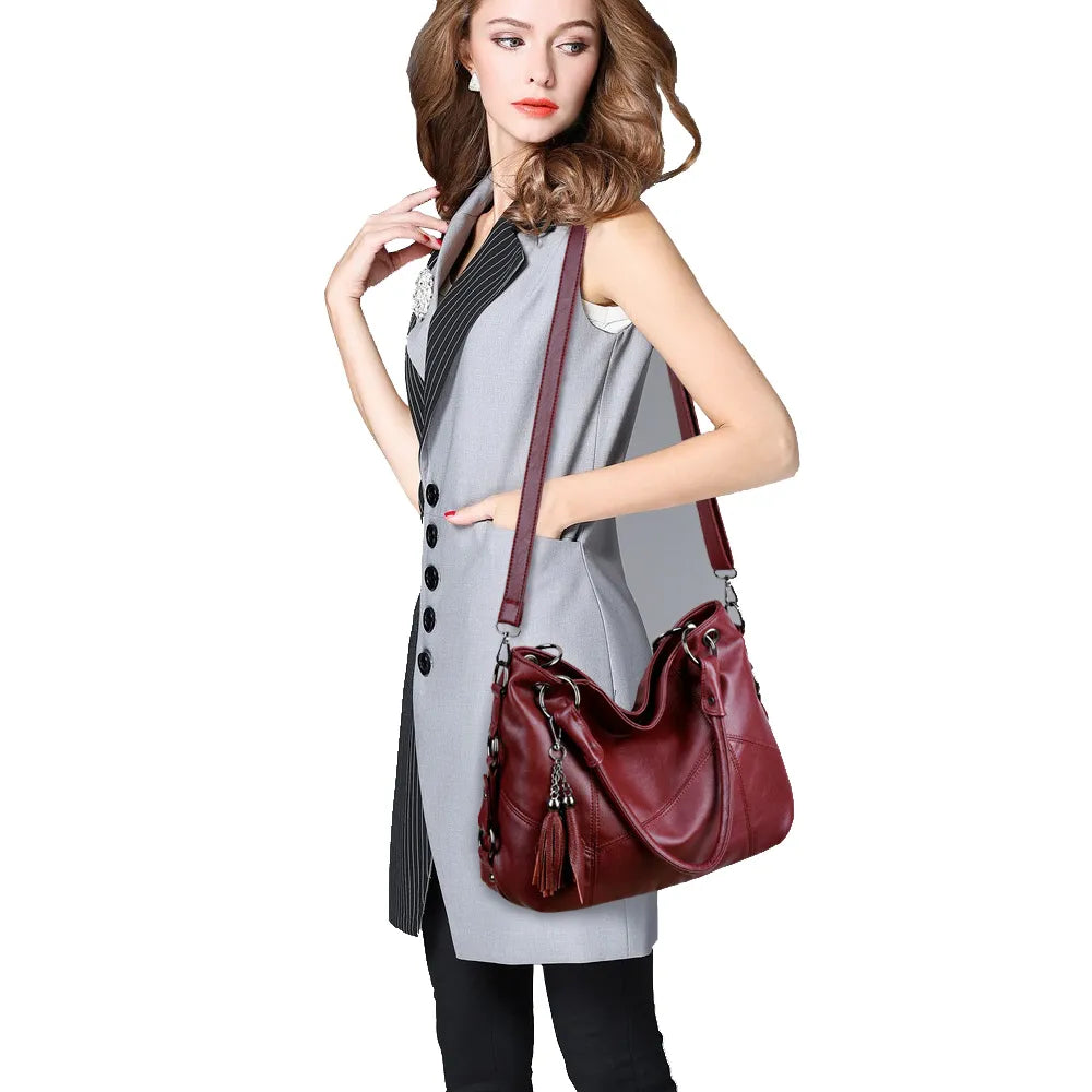 Women Soft Water Leather Handbags