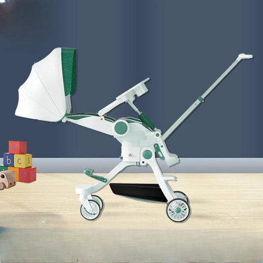 High view Can sit or lie down Baby stroller