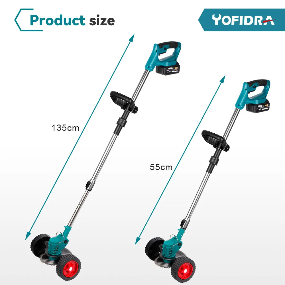 Electric Lawn Mower Handheld Grass Trimmer