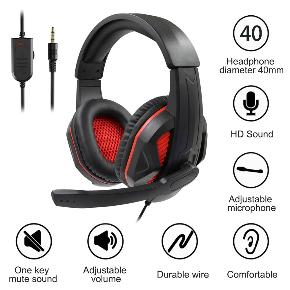Gaming Headset with Noise Reduction