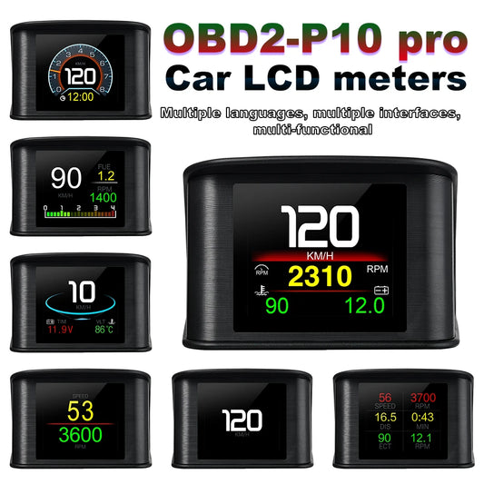 Universal Smart Digital Head Up Display Car Speedometer