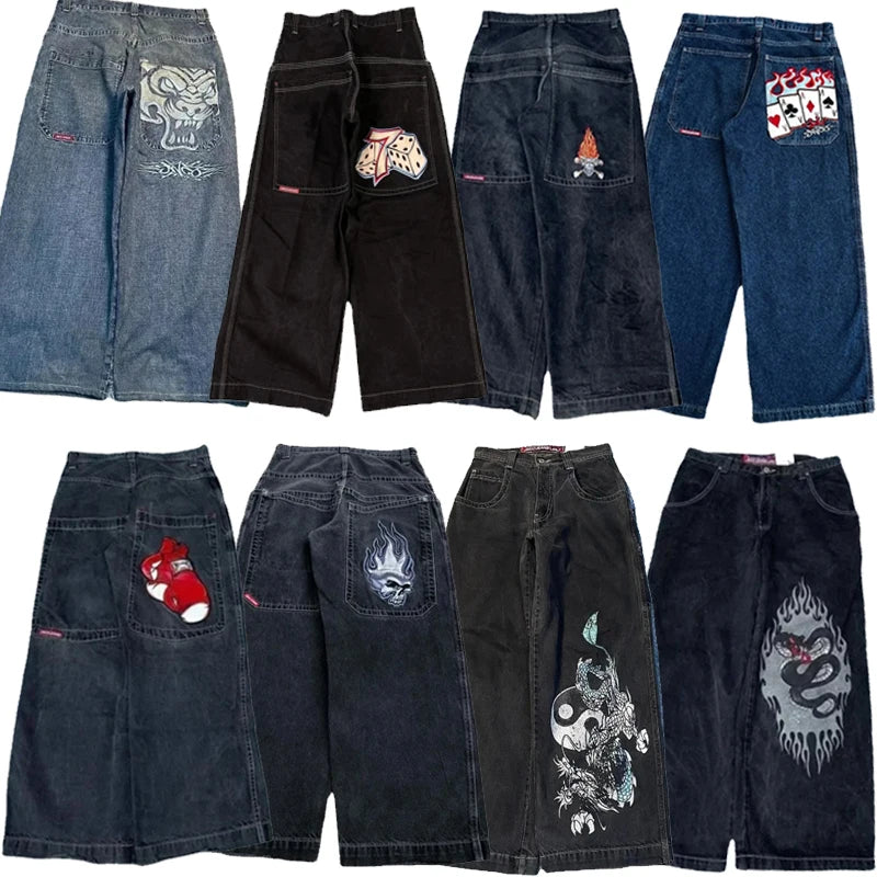 Men High quality Hip Hop Jeans