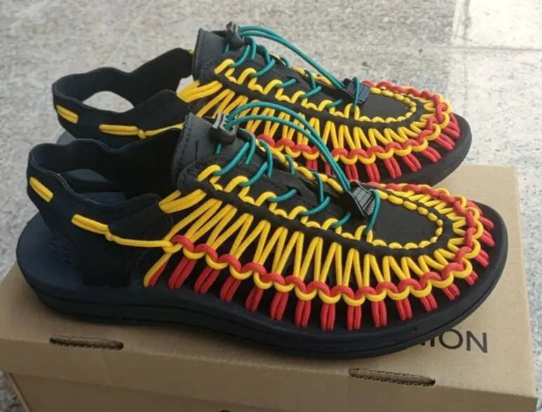 Men Weave Breathable Sandals