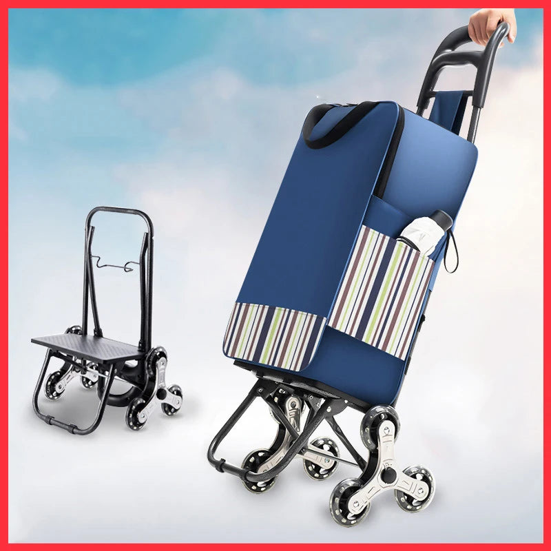 Outdoor Travel Hand Pull Shopping Cart