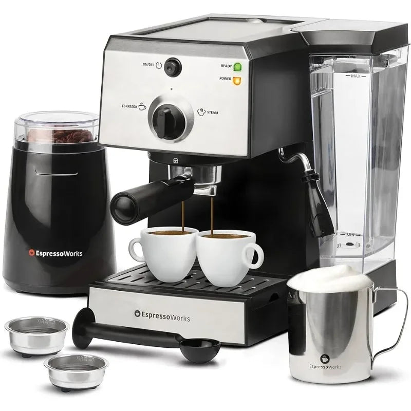Cappuccino Maker with Milk Steamer