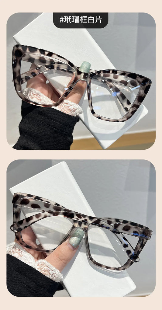 Women's Lightweight Square Frame Reading Glasses | Clear Lens Eye Protection Fashion Accessory for Daily Reading