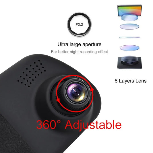 Rear View Mirror Recorder Dual Dash Cam