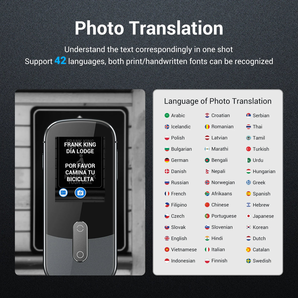 Real-time Language Pocket Translator