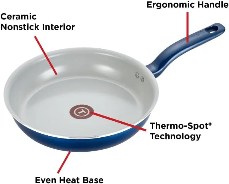 Ceramic Nonstick Pots and Pans Set