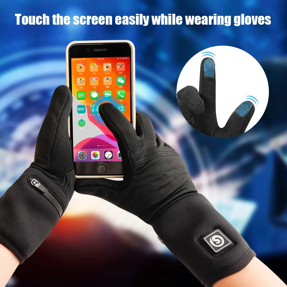 Heated USB Winter Gloves