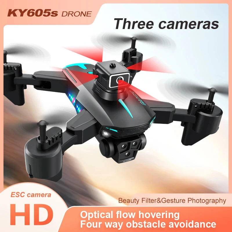8K Professinal Three Camera RC Drone