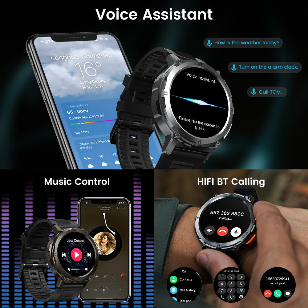 T2 Sport Fitness Smart Watch