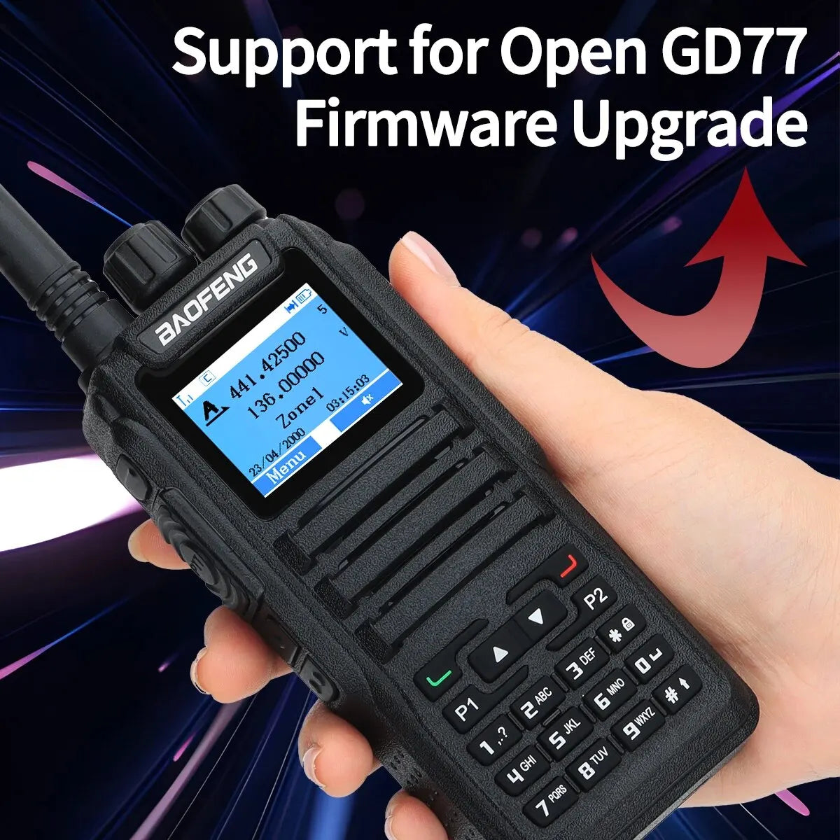 DMR DM 1701 Digital Walkie Talkie