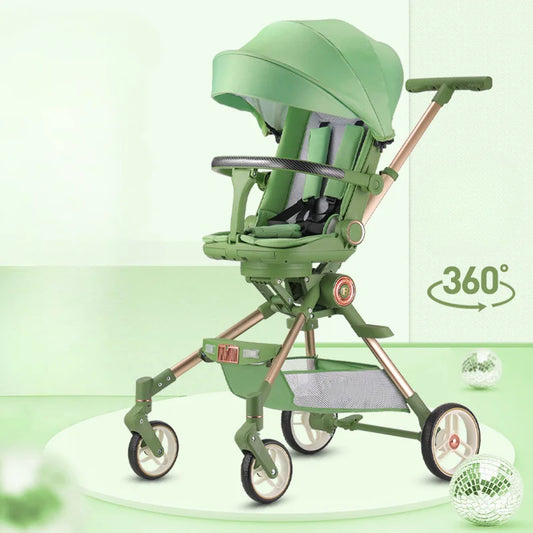 Four Wheels High View Baby Stroller