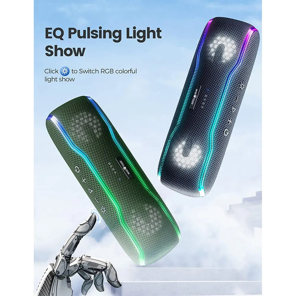 Portable IPX7 Waterproof Stereo Speaker