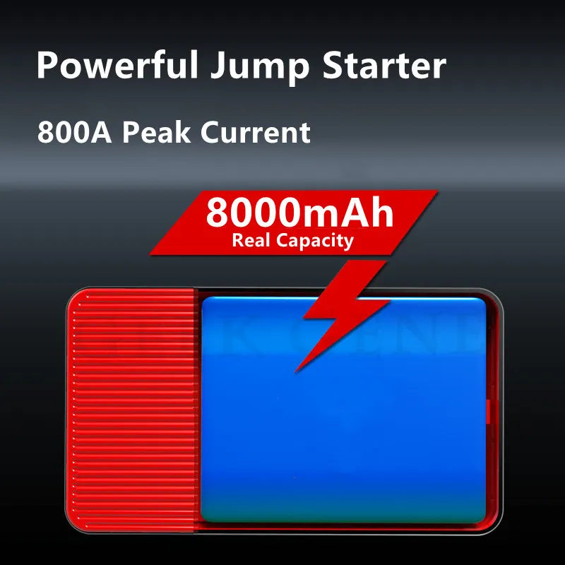 8000mAh Car Battery Jump Starter