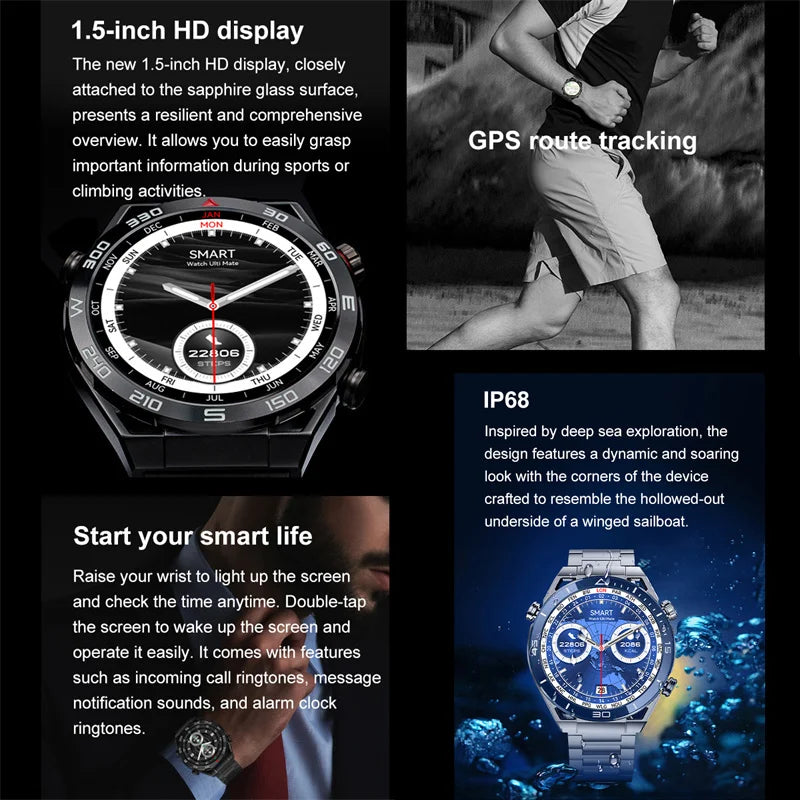 Android IOS NFC Smart Watch