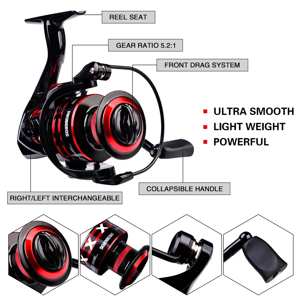 New Lure Fishing Rod Set