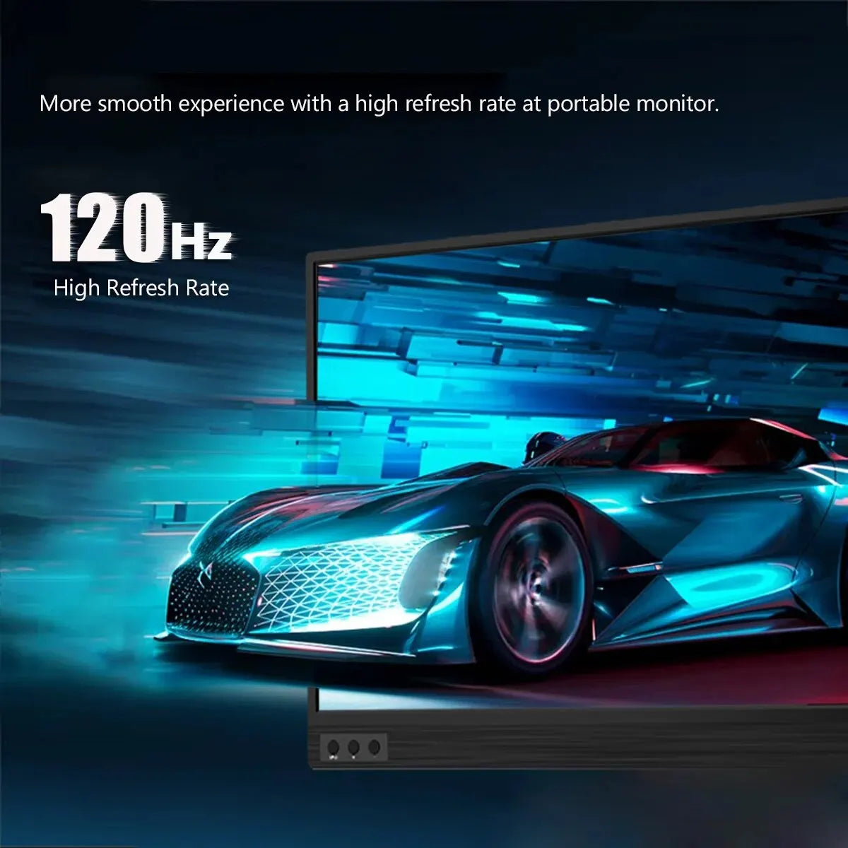 15.6 Inch 120Hz Portable LCD Gaming Travel Monitor