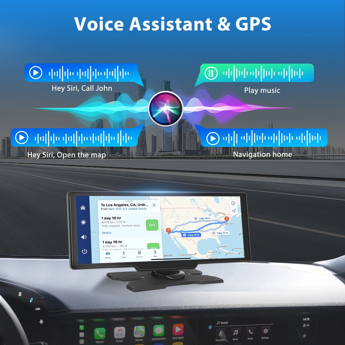 10.26" Auto Smart Player Dash Cam