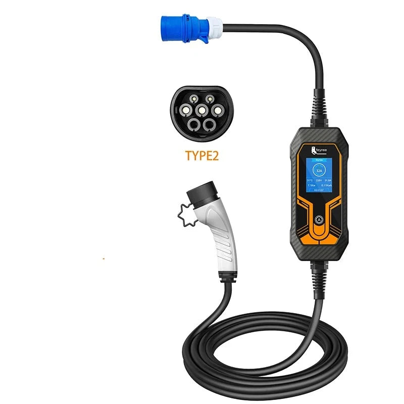 32A 7KW Portable EV Charger