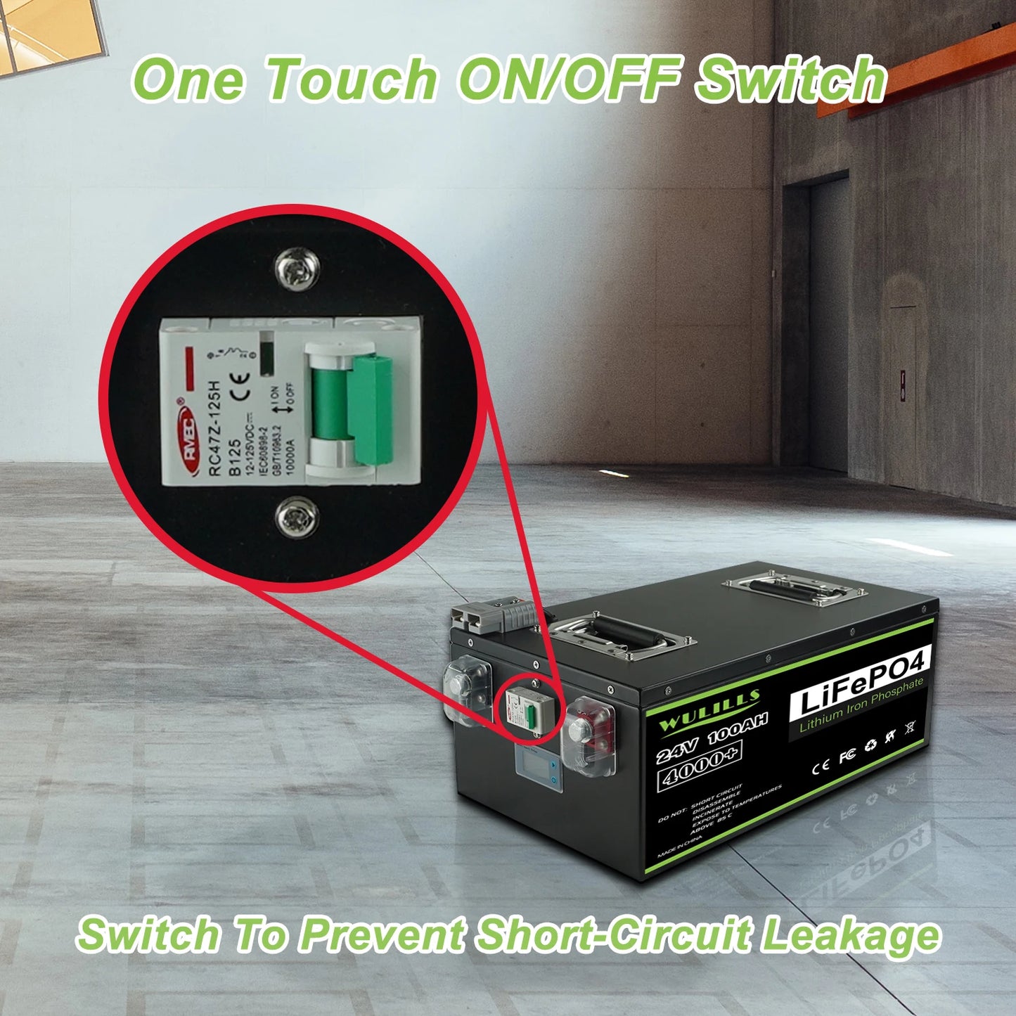 12V 200Ah LiFePO4 Energy Storage Battery