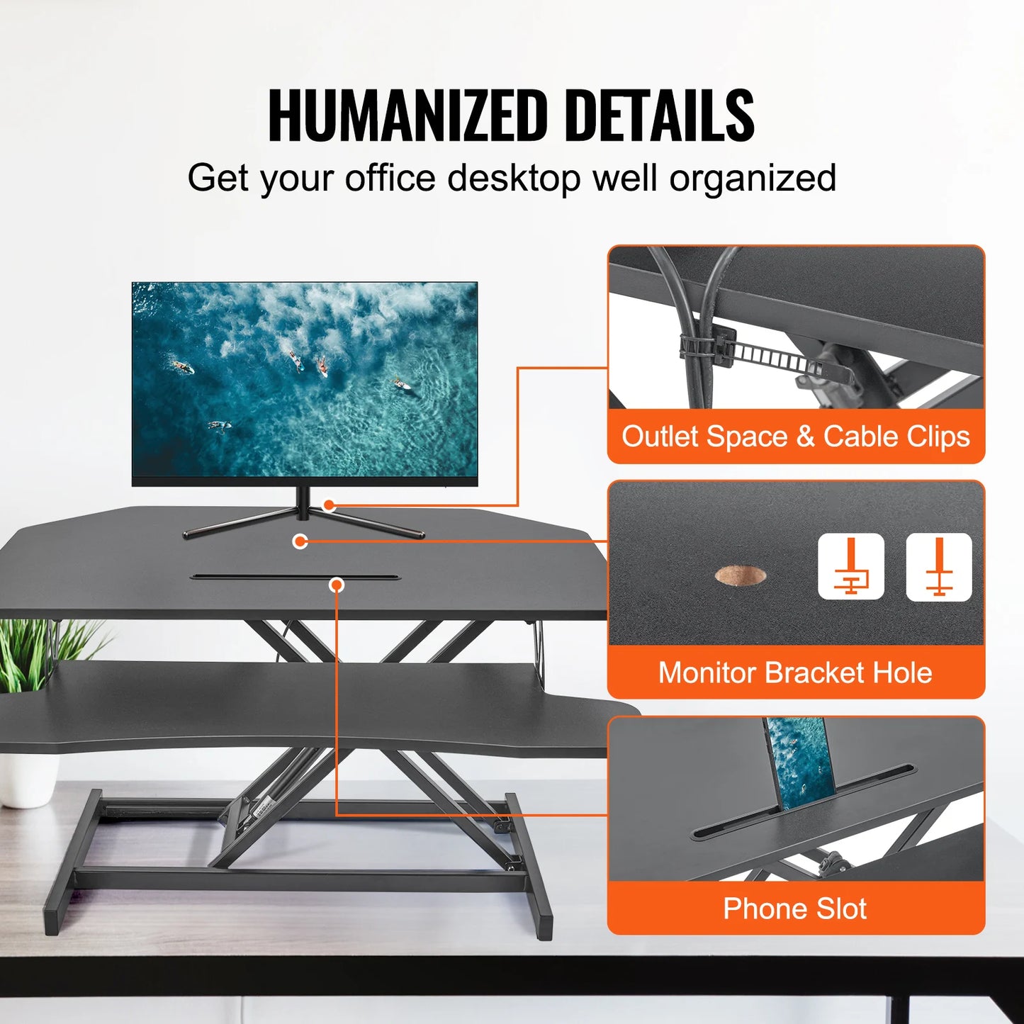 Double-Layer Standing Desk