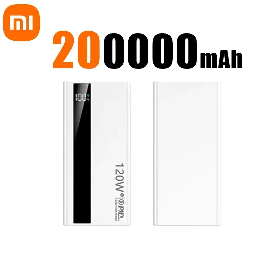 120W 200000mAh High Capacity Power Bank