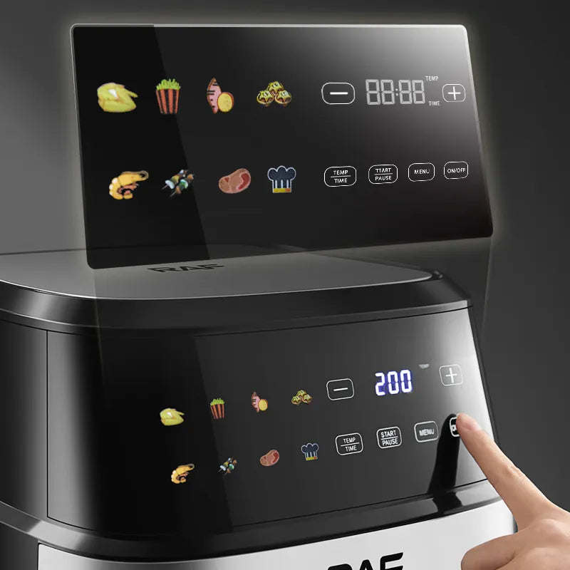 8L Large Capacity Touchscreen Household Air Fryer