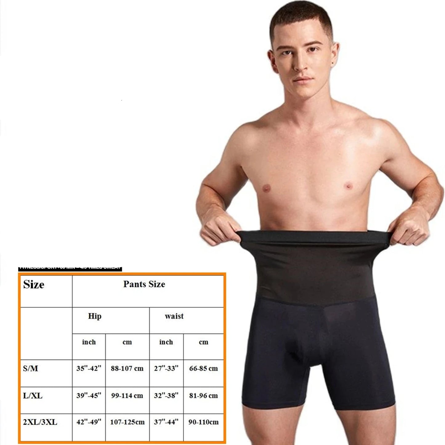 Abdomen Reducer Thermo Sauna Sweat Pants