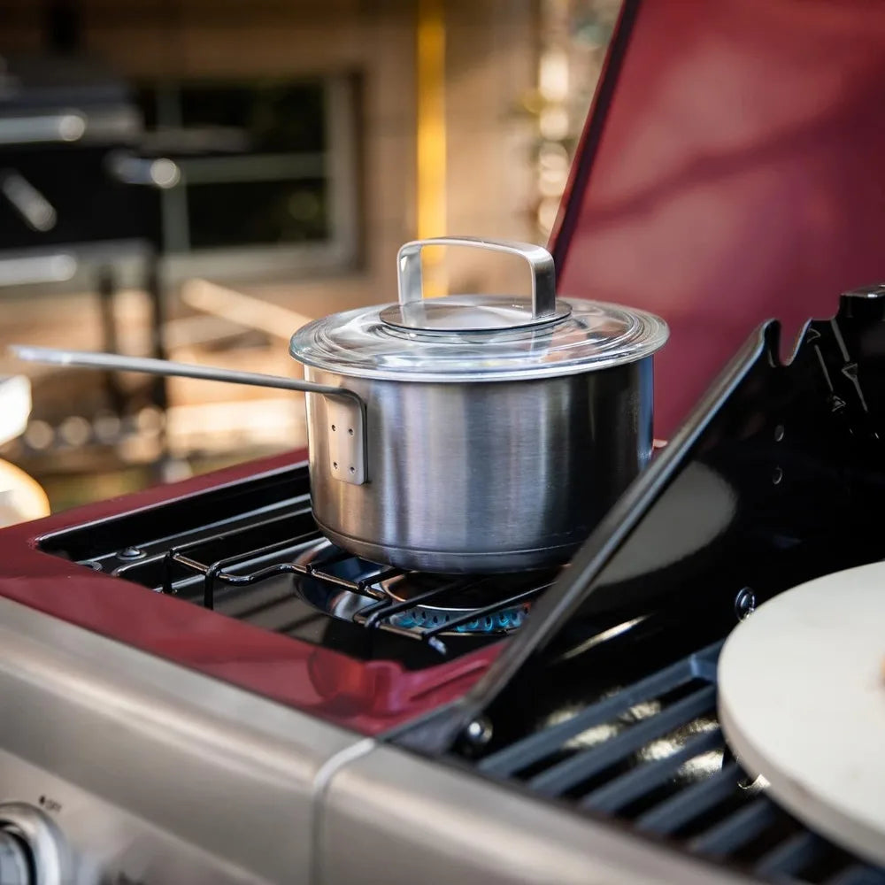 6-Burner Propane Gas Grill with Sear Burner