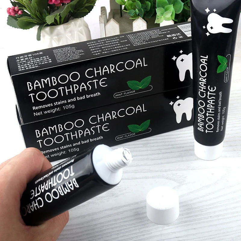 Natural Bamboo Charcoal Mint Flavor Toothpaste
