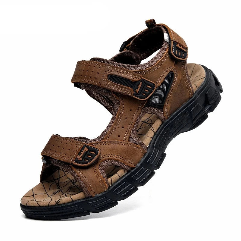 Genuine Leather Men's Sandals