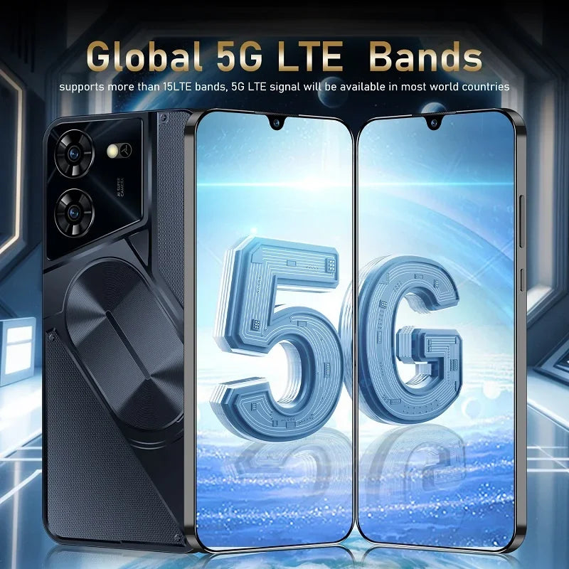 5G 7.3 Inch 16GB+1TB Android 13 Phone