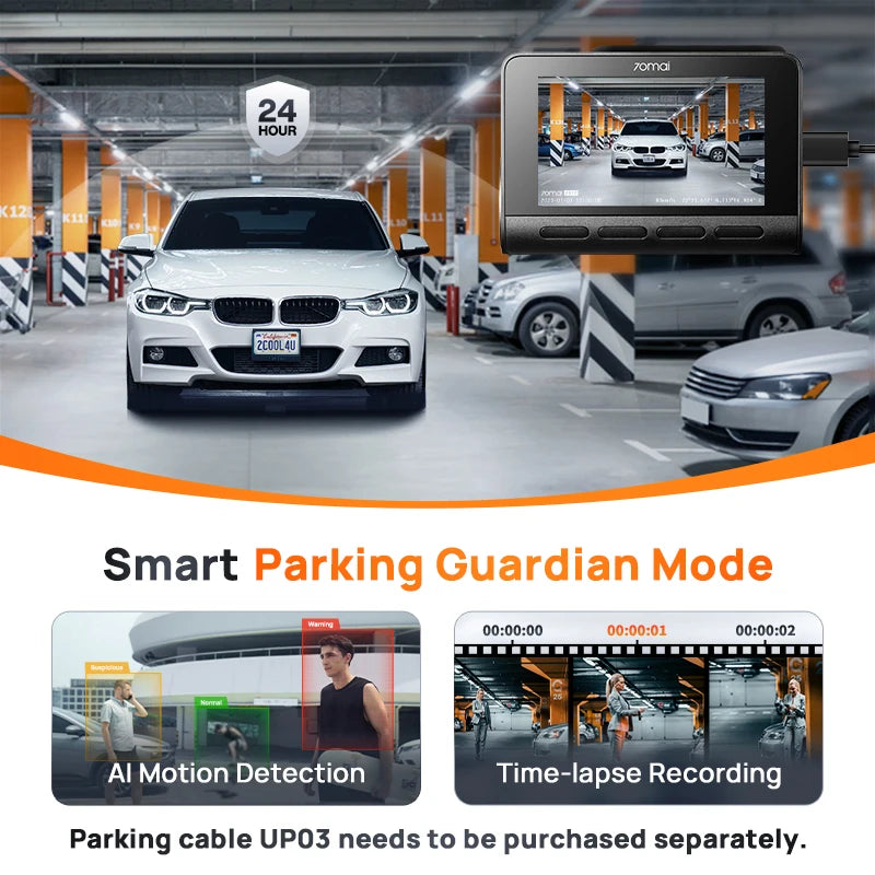 A810 UHD 4K 150FOV Built-in GPS Dash Cam