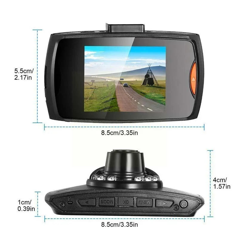 Wide Angle Night Vision Car DVR Hd Dashcam