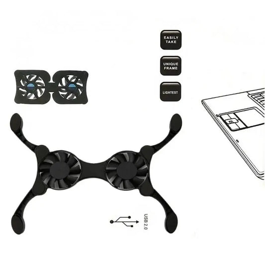 Foldable USB Laptop Cooling Fans