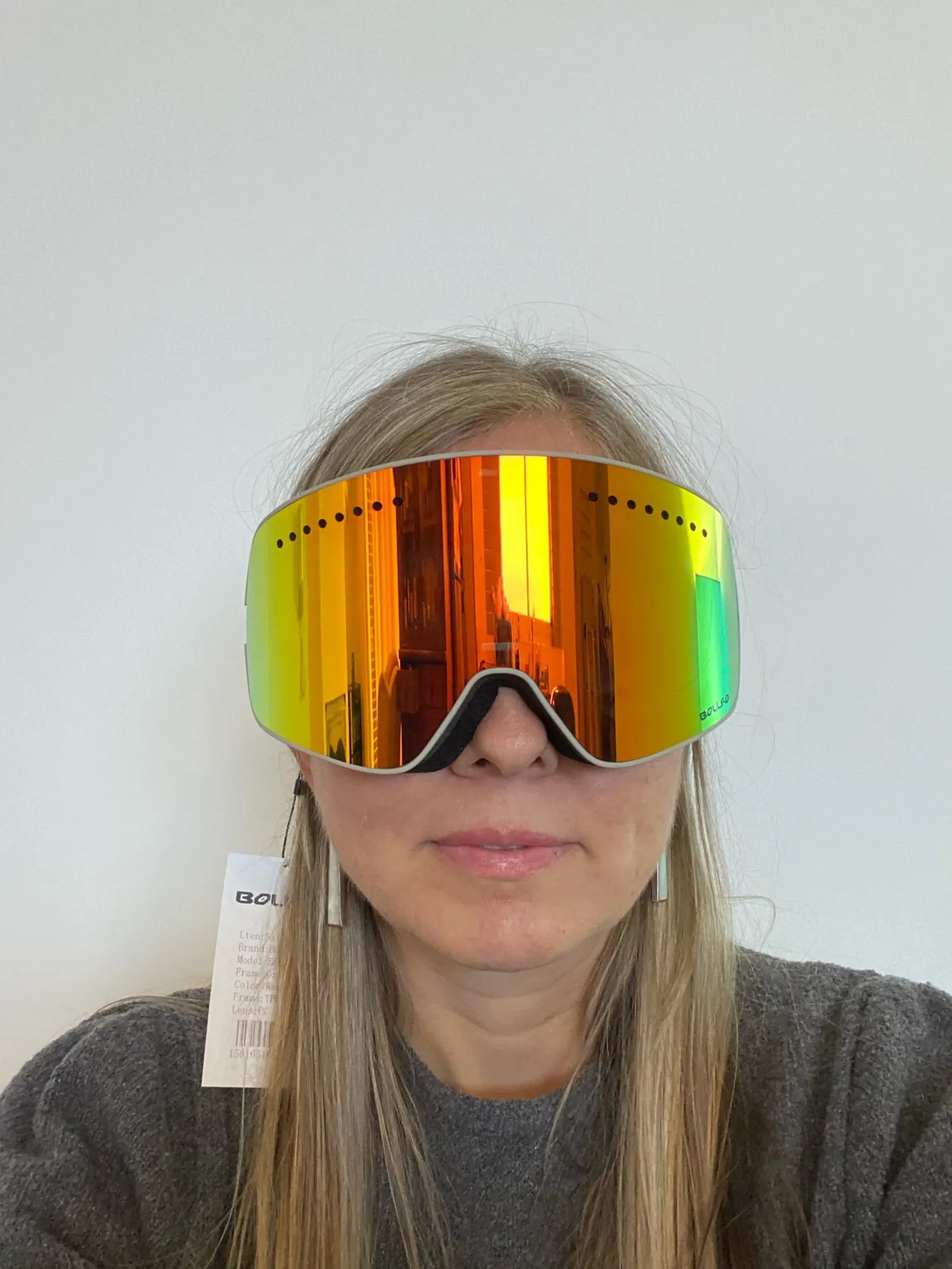 Magnetic Double Layer Polarized Lens Ski Goggles