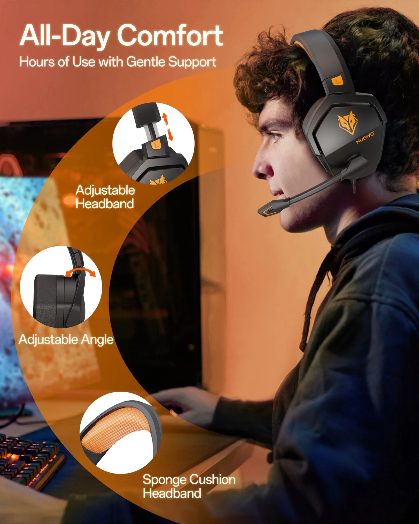 N16 Wired Gaming Headset