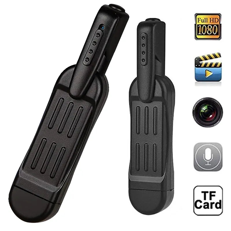 Full HD 1080P T189 Mini Wearable Body Pen Camera