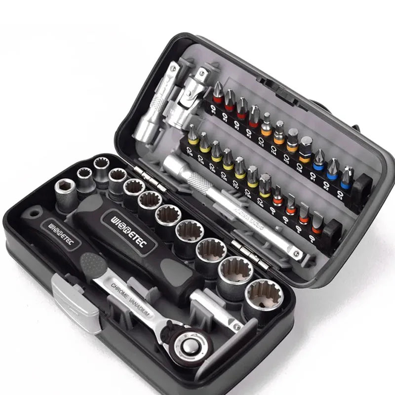 1/4 "Socket Wrench Screw Bits Set