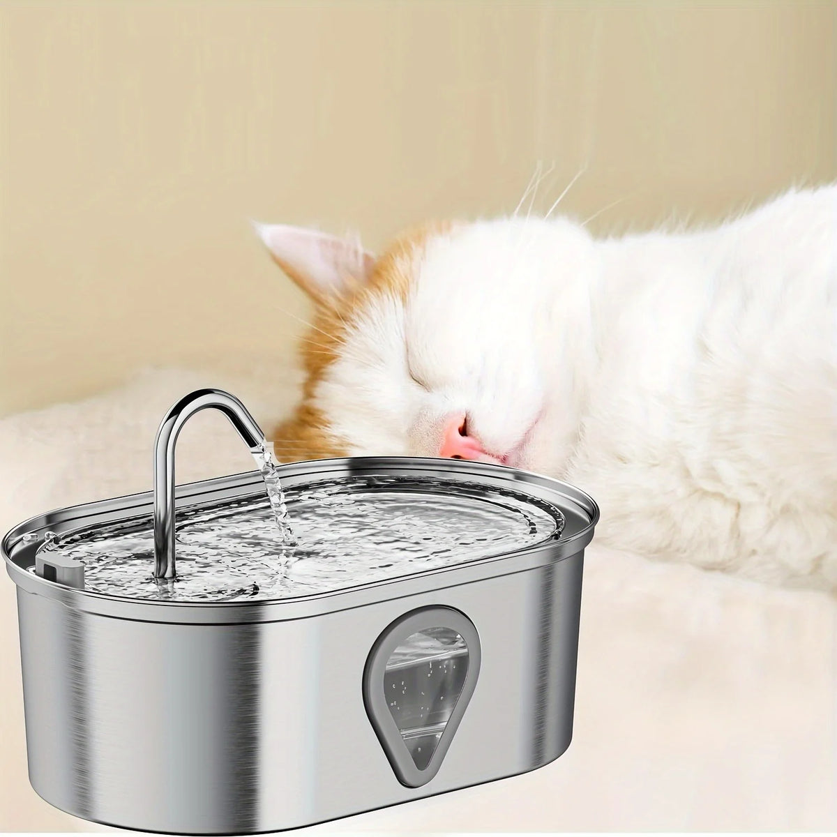 3.5L large capacity cat water fountain