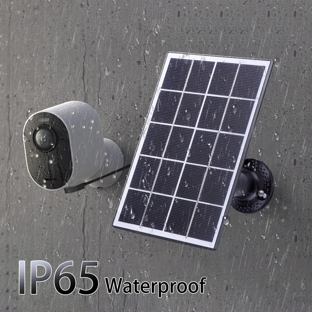 Waterproof Security Camera Solar Panel