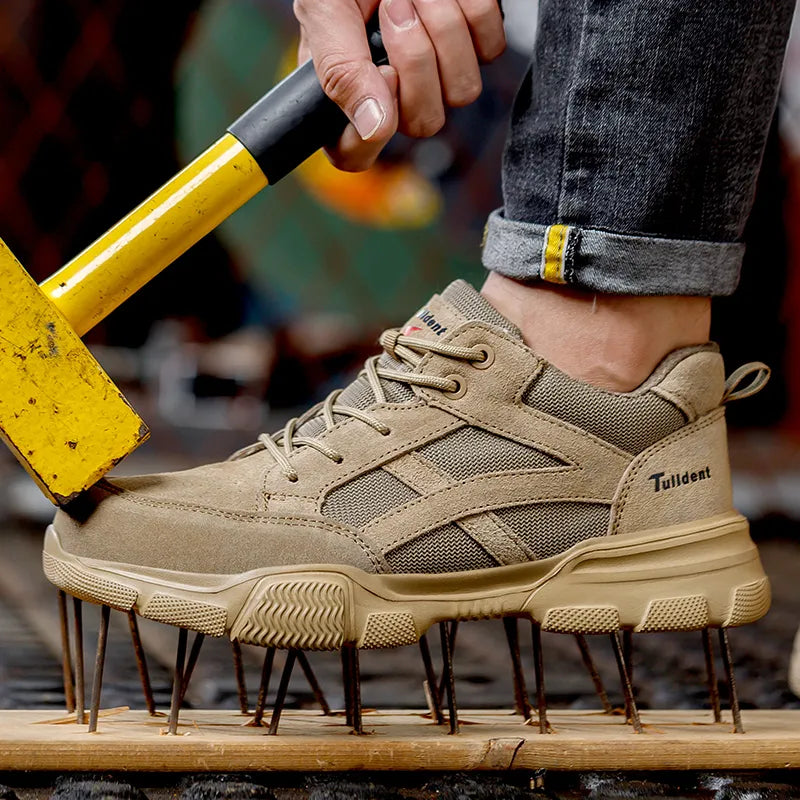 Anti-smash Men Work Shoes